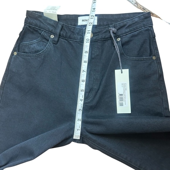 ROLLAS Original Straight Comfort Jet Black Jeans- Size 27 - Picture 10 of 11